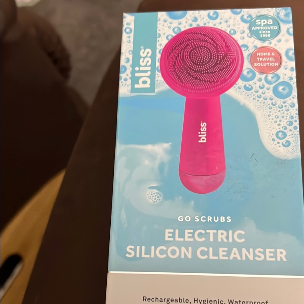 New Bliss Pink Silicon Cleansing Brush